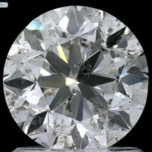 1.5 Carat Round H SI2 Natural Diamond
