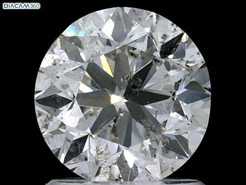 1.5 Carat Round H SI2 Natural Diamond 1 1.5 Carat Round H SI2 Natural Diamond