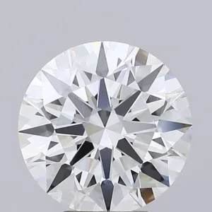 5.12 Carat Round F VVS2 Lab Diamond