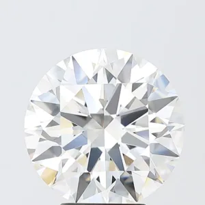 5.09 Carat Round F VVS2 Lab Diamond
