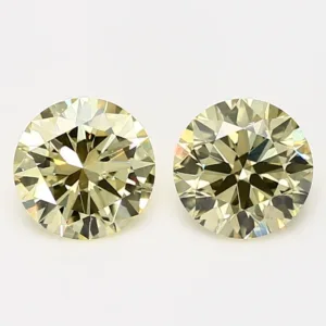 1.11 Carat Round Fancy Yellow VS2 Natural Diamond