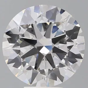 7.05 Carat Round E VVS2 Lab Diamond