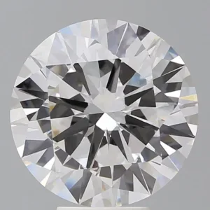 6.52 Carat Round E VVS2 Lab Diamond