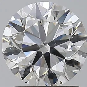 1.51 Carat Round H SI2 Natural Diamond