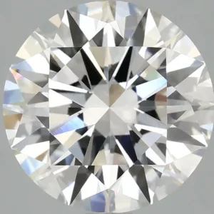4.06 Carat Round F VVS2 Lab Diamond