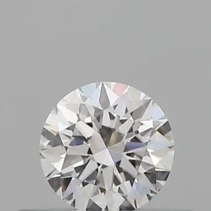 0.3 Carat Round D VVS1 Natural Diamond