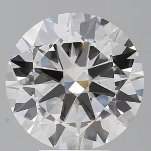 5.02 Carat Round F VVS2 Lab Diamond