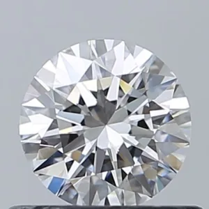 0.53 Carat Round D IF Natural Diamond