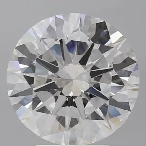 4.52 Carat Round E VVS2 Lab Diamond