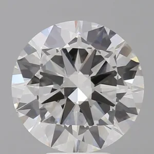 5.03 Carat Round F VVS2 Lab Diamond