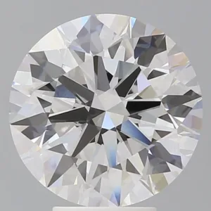5.1 Carat Round F VVS2 Lab Diamond