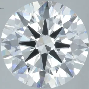 5.09 Carat Round F VVS2 Lab Diamond