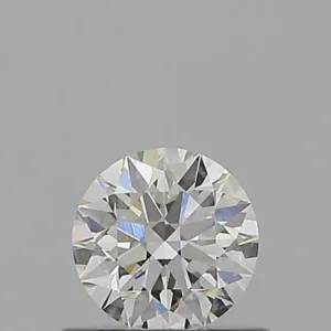 0.53 Carat Round G VVS2 Natural Diamond