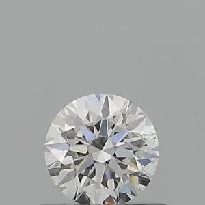 0.5 Carat Round F IF Natural Diamond