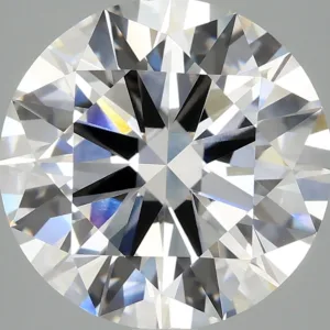 5.09 Carat Round F VVS2 Lab Diamond