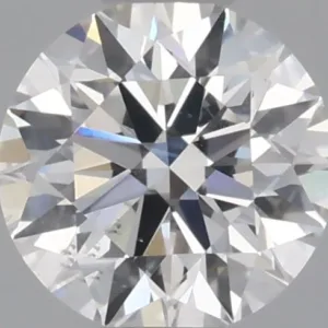 0.41 Carat Round F SI2 Natural Diamond
