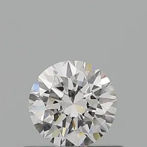 0.5 Carat Round D VVS2 Natural Diamond