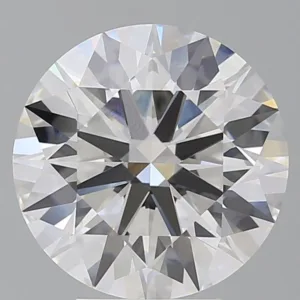 5.07 Carat Round F VVS2 Lab Diamond
