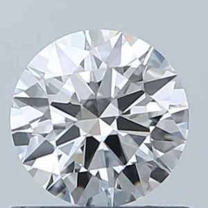 0.56 Carat Round F VS1 Natural Diamond