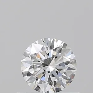 0.51 Carat Round F VVS1 Natural Diamond
