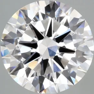 5.02 Carat Round F VVS2 Lab Diamond