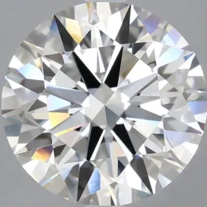 4.12 Carat Round G VVS2 Lab Diamond