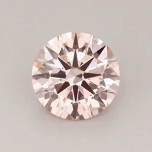 0.64 Carat Round Fancy Pink VS1 Lab Diamond