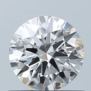 0.51 Carat Round F IF Natural Diamond