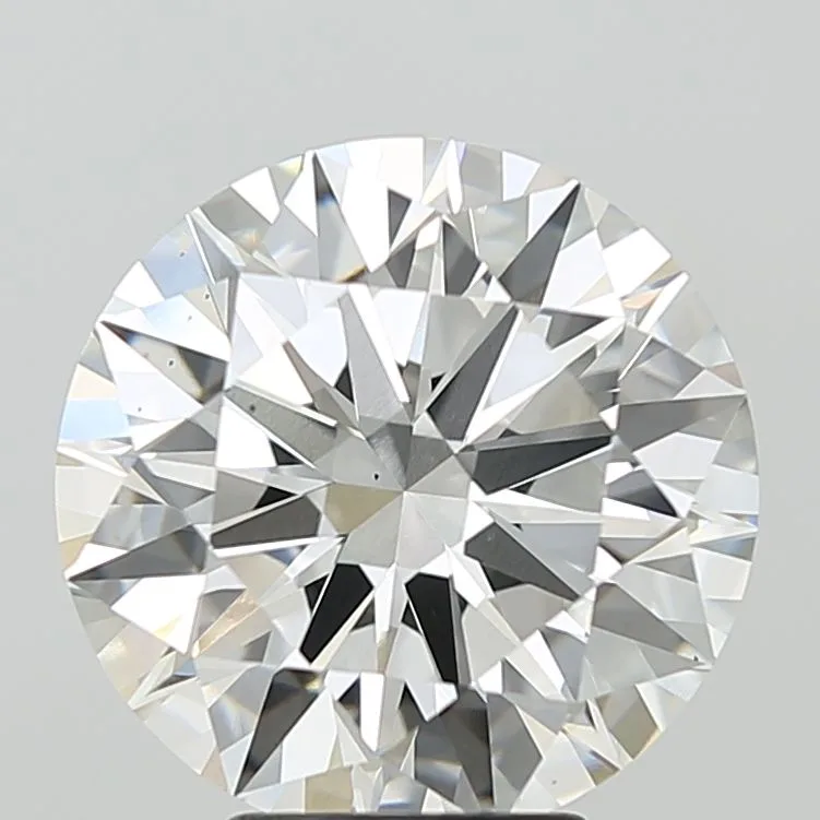 5.55 Carat Round G VS1 Lab Diamond 1 5.55 Carat Round G VS1 Lab Diamond
