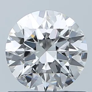 0.65 Carat Round F VVS1 Natural Diamond
