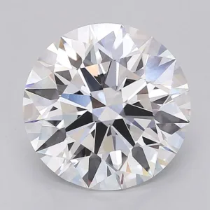 6.02 Carat Round F VVS2 Lab Diamond