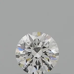 0.53 Carat Round F VVS1 Natural Diamond