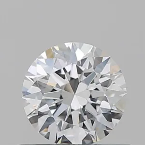 0.56 Carat Round E IF Natural Diamond