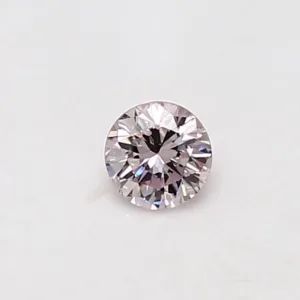 0.25 Carat Round Fancy Light Pink SI2 Natural Diamond