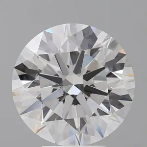 5.09 Carat Round E VVS2 Lab Diamond