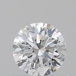 0.54 Carat Round D VVS1 Natural Diamond