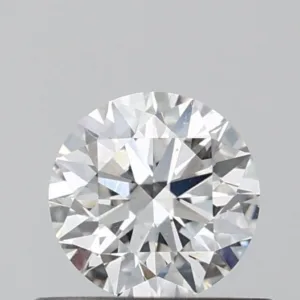0.41 Carat Round F SI2 Natural Diamond
