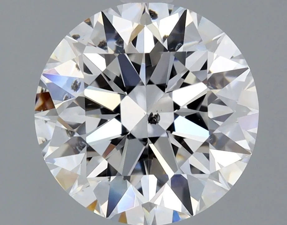 2.17 Carat Round D SI2 Natural Diamond 1 2.17 Carat Round D SI2 Natural Diamond