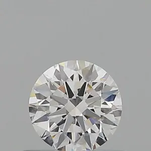 0.5 Carat Round D VVS2 Natural Diamond