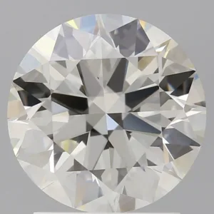 2.01 Carat Round K VVS2 Natural Diamond