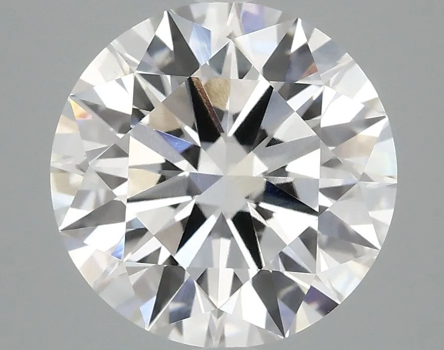 4.09 Carat Round F VVS2 Lab Diamond 1 4.09 Carat Round F VVS2 Lab Diamond
