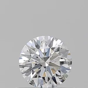 0.53 Carat Round D VVS1 Natural Diamond