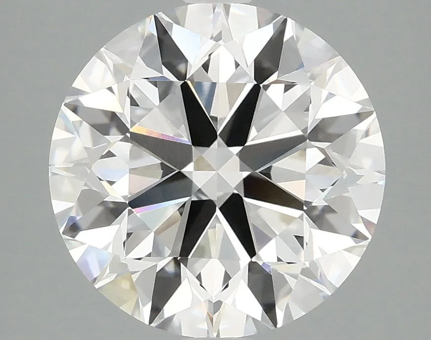4.07 Carat Round E VVS2 Lab Diamond 1 4.07 Carat Round E VVS2 Lab Diamond