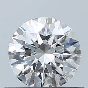 0.51 Carat Round F IF Natural Diamond