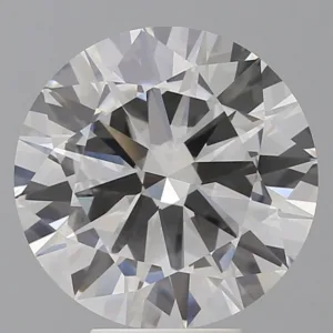 6.01 Carat Round F VVS2 Lab Diamond