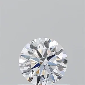 0.52 Carat Round D VVS1 Natural Diamond